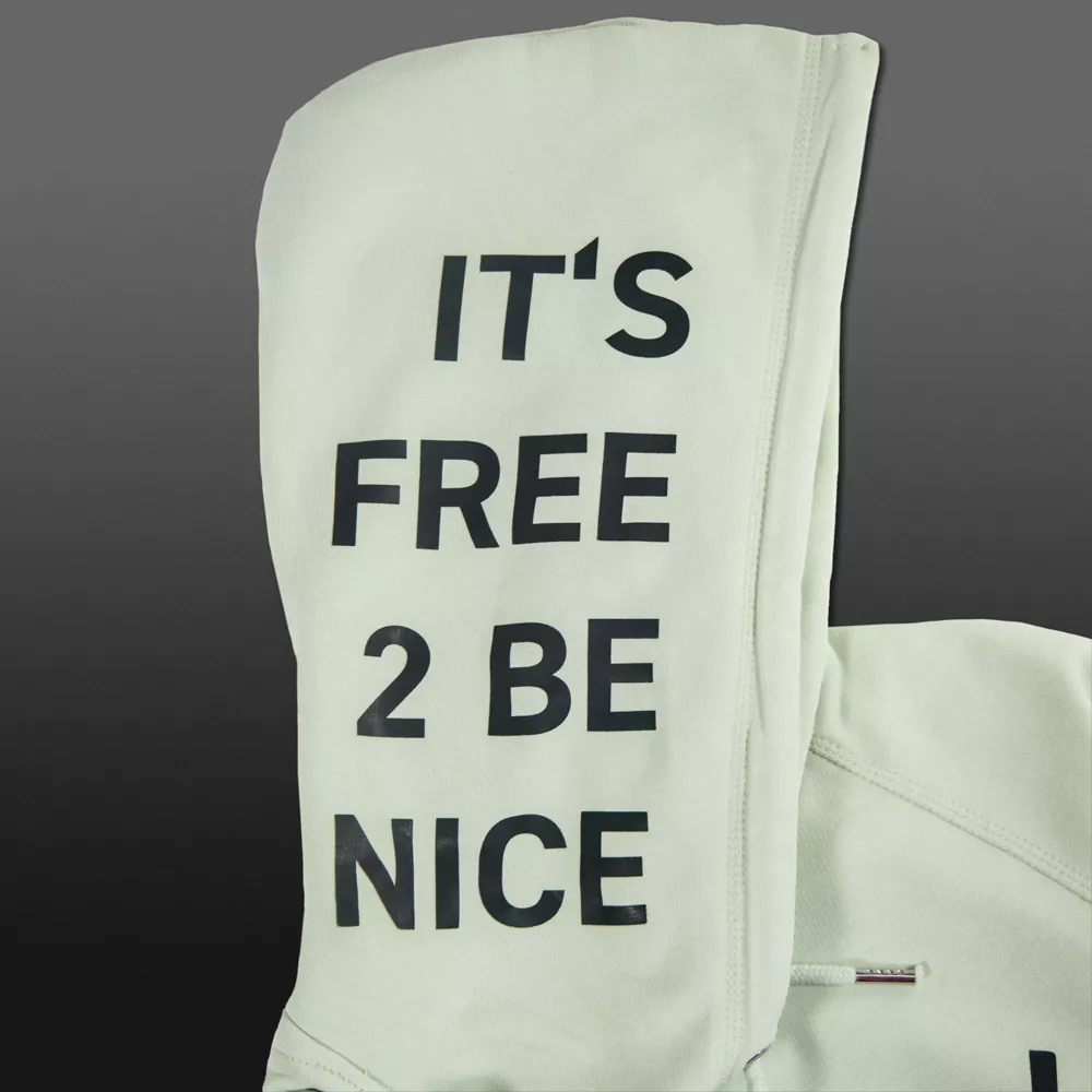 Be Nice Hoodie – Bild 2