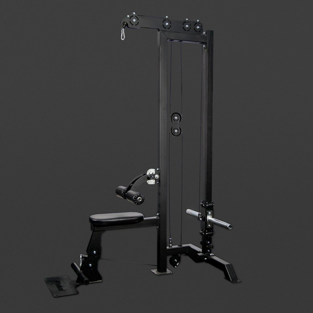 Latzug-Ruder-Kombimaschine mit Kabelzug – Affenhand Fitnessgerät