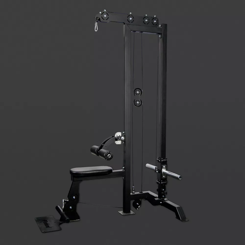 Latzug-Ruder-Kombimaschine mit Kabelzug – Affenhand Fitnessgerät