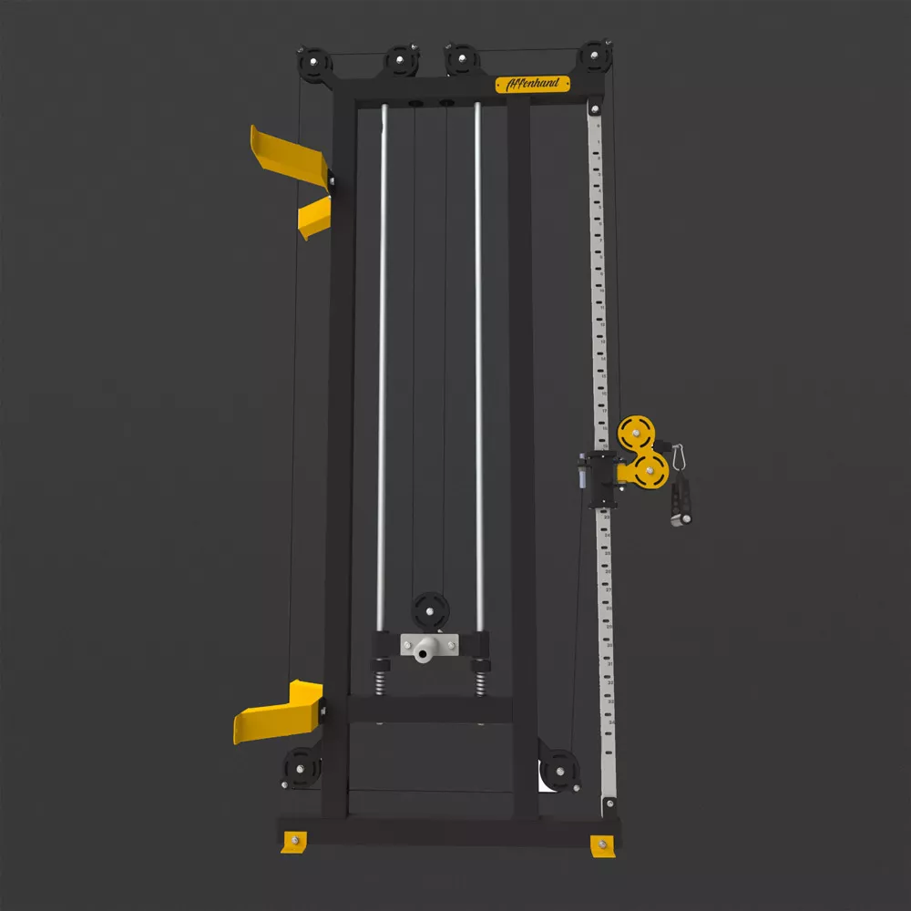 Höhenverstellbarer Kabelzug für vielseitiges Workout