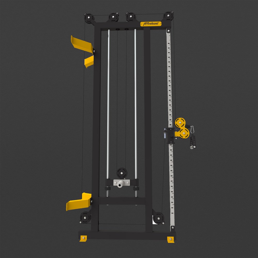 Höhenverstellbarer Kabelzug für vielseitiges Workout