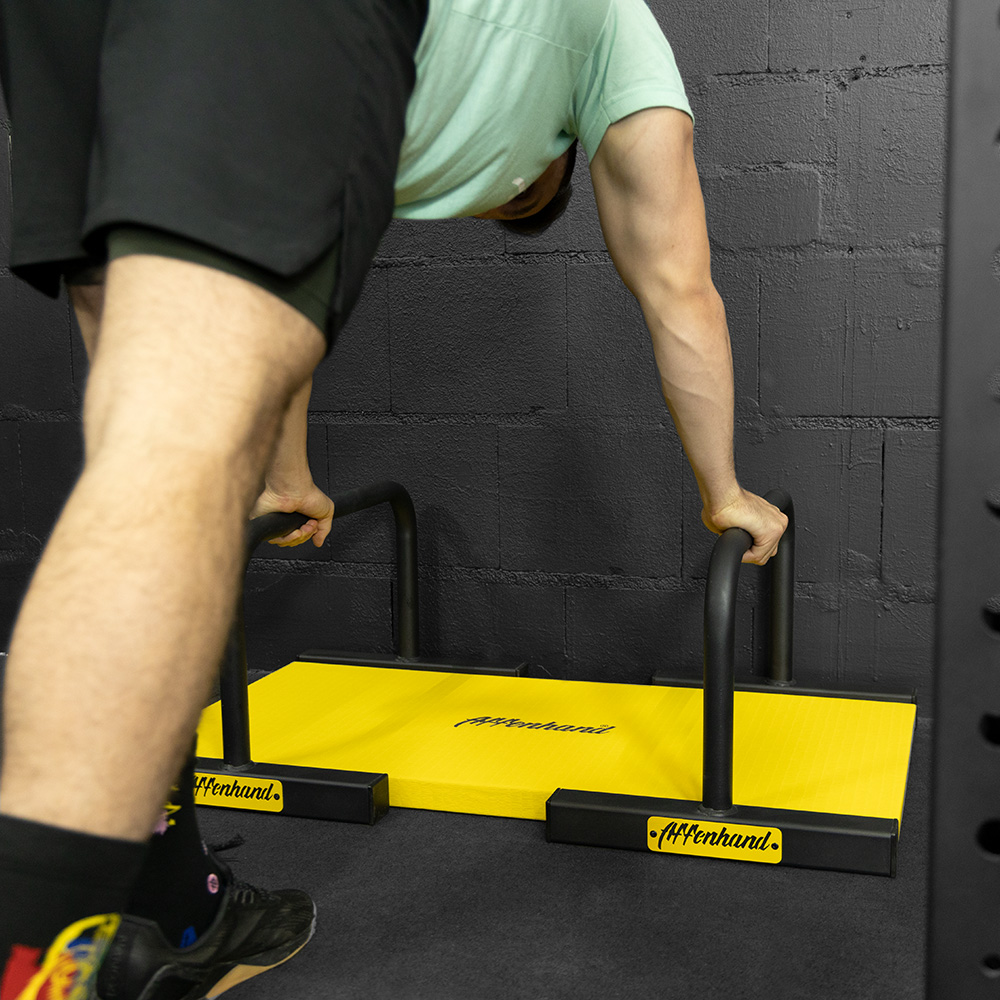 Parallettes für Handstandpushup genau passend für die Handstand Matte