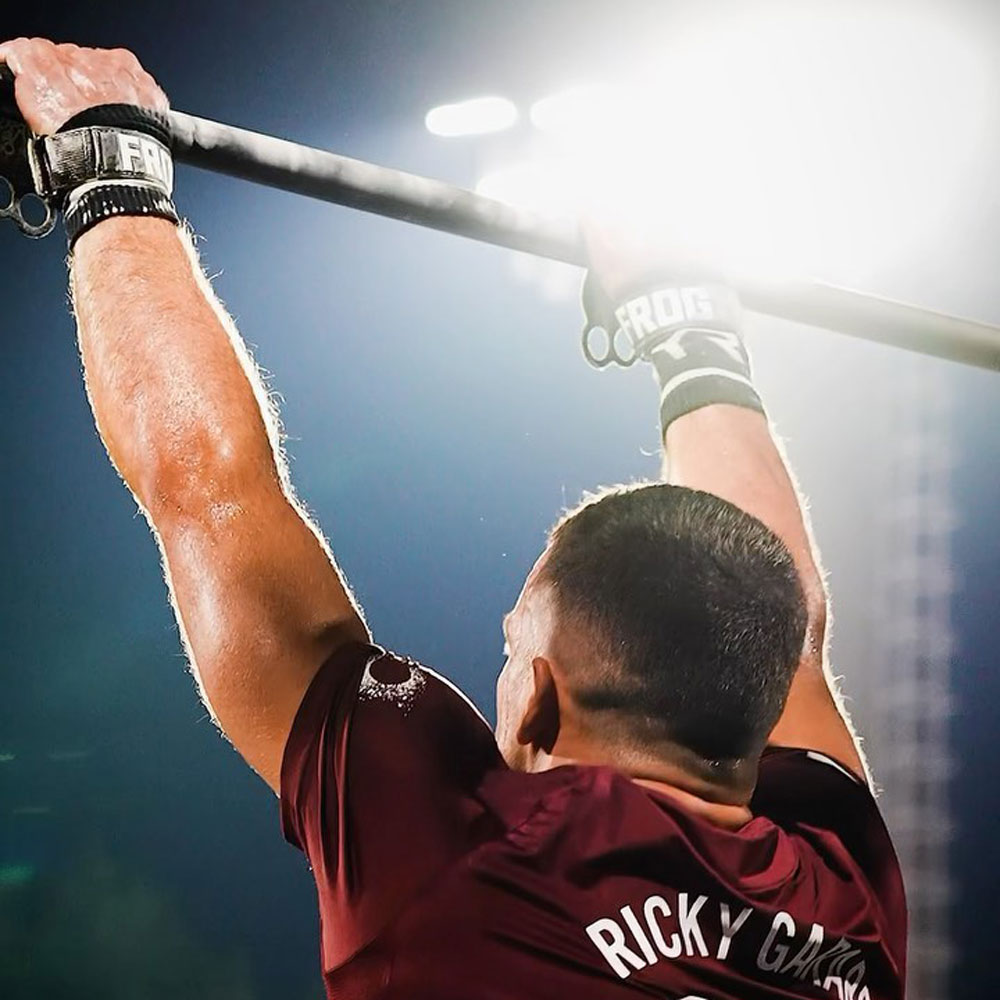 Ricky Garard mit Frog Grips bei Competition