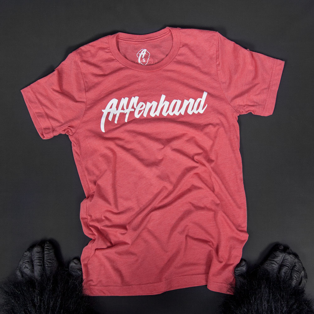Affenhand Shirt Rot