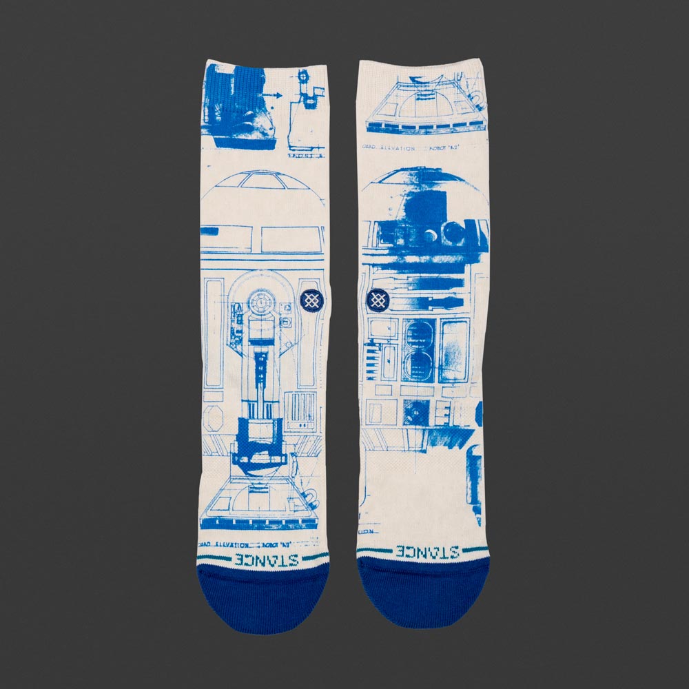 Socken R2 D2