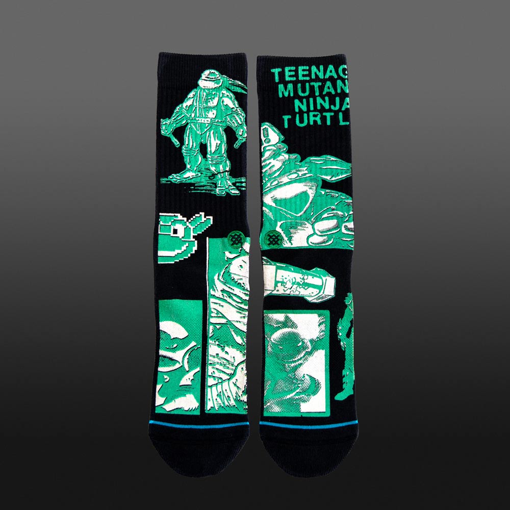 TMNT Socken in Schwarz