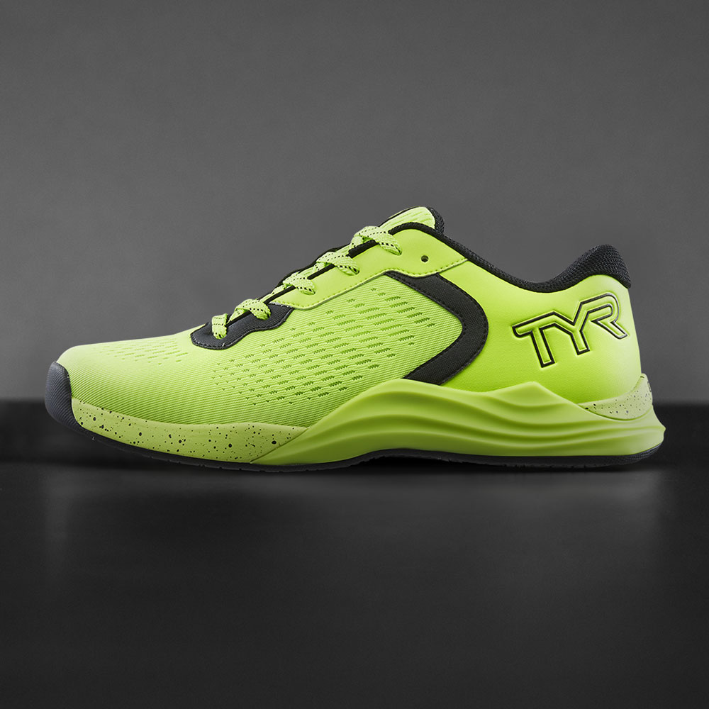 Leuchtend-neon-gelbe TYR CXT1 Sportschuhe für herausragende Performance und Stil