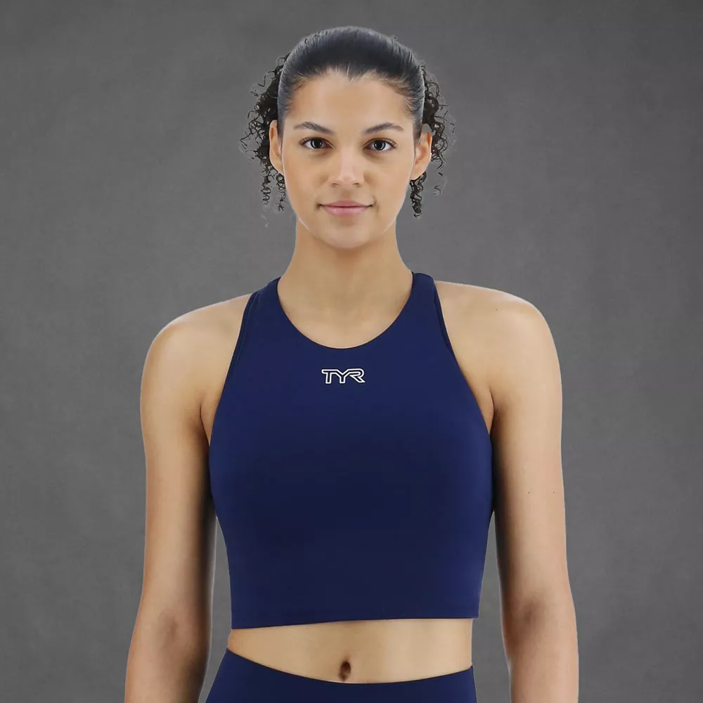 TYR Elite High Neck Sport BH Damen