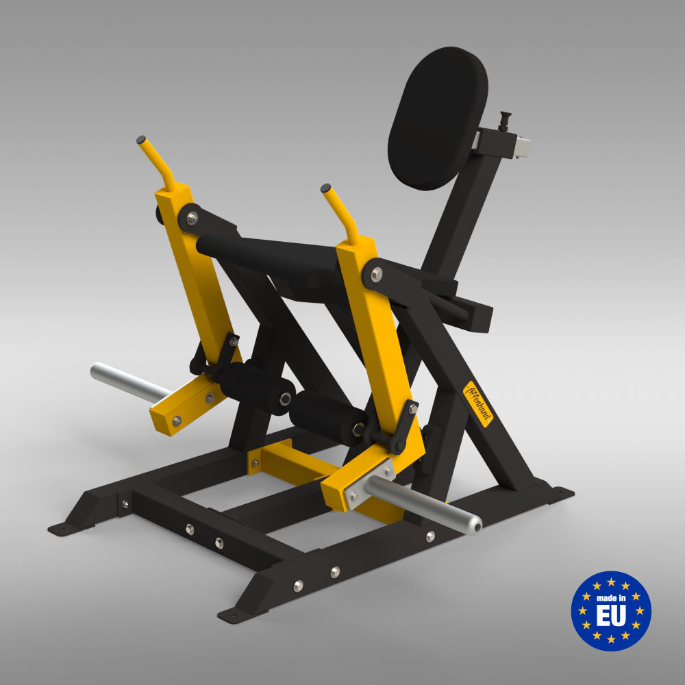 Die Affenhand® Beinstrecker Maschine ermöglicht isoliertes Quadrizeps-Training, beugt Knieverletzungen vor und gleicht Dysbalancen aus.
