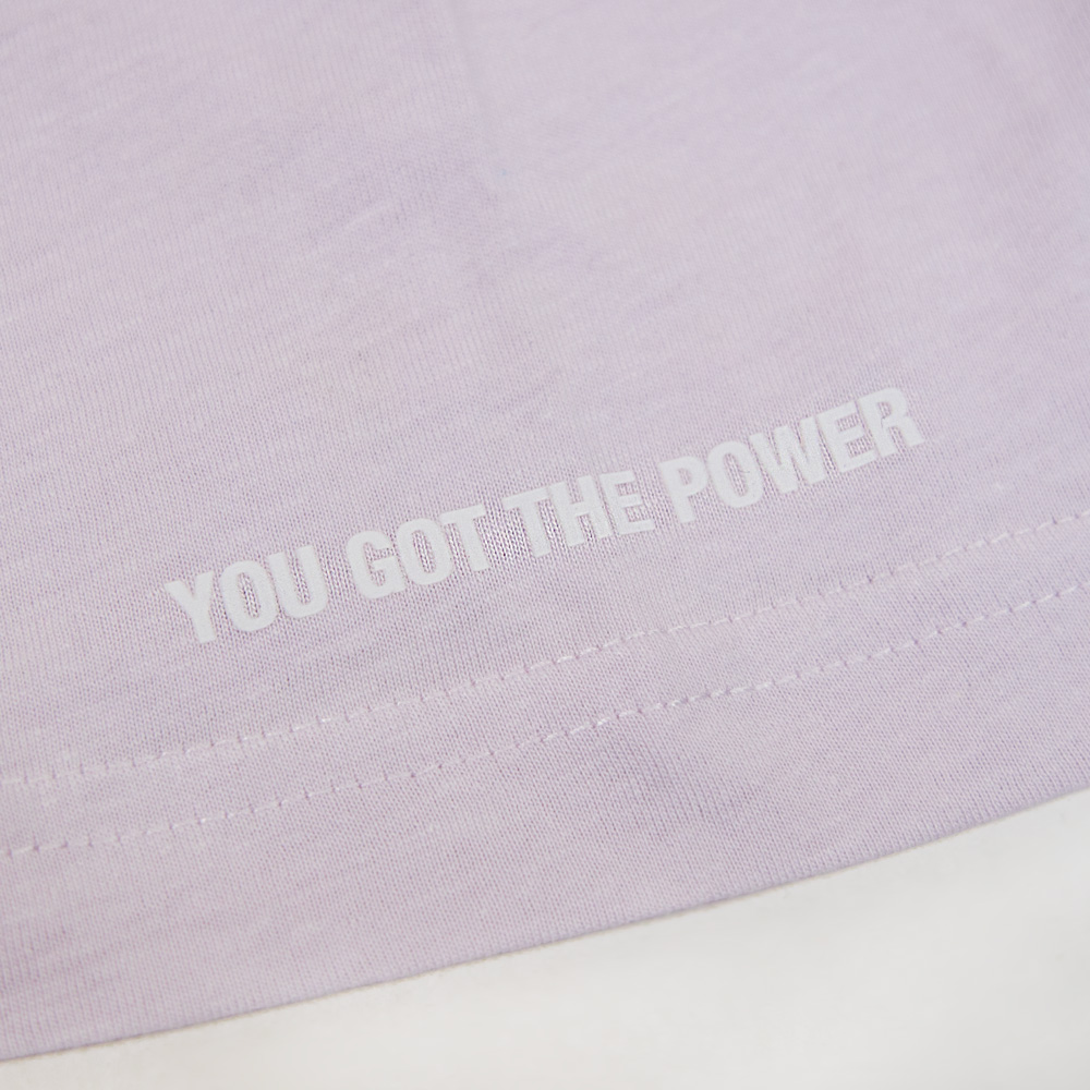 You got the Power Schriftzug auf Powergirl Shirt